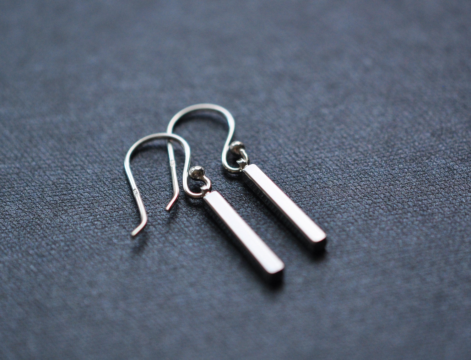 little bar earrings
