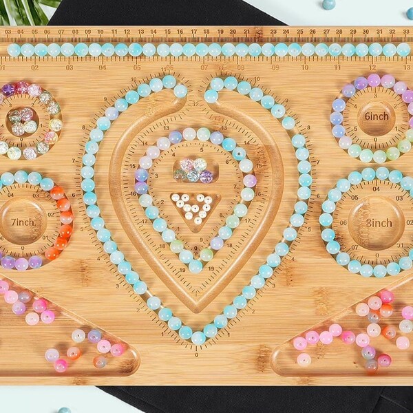 Bamboo Bead Board Etsy