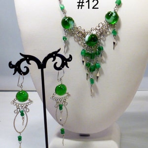 Necklace sets, Renaissance jewelry, 5 to choose from semi precious stones all 10.00 ea. image 2