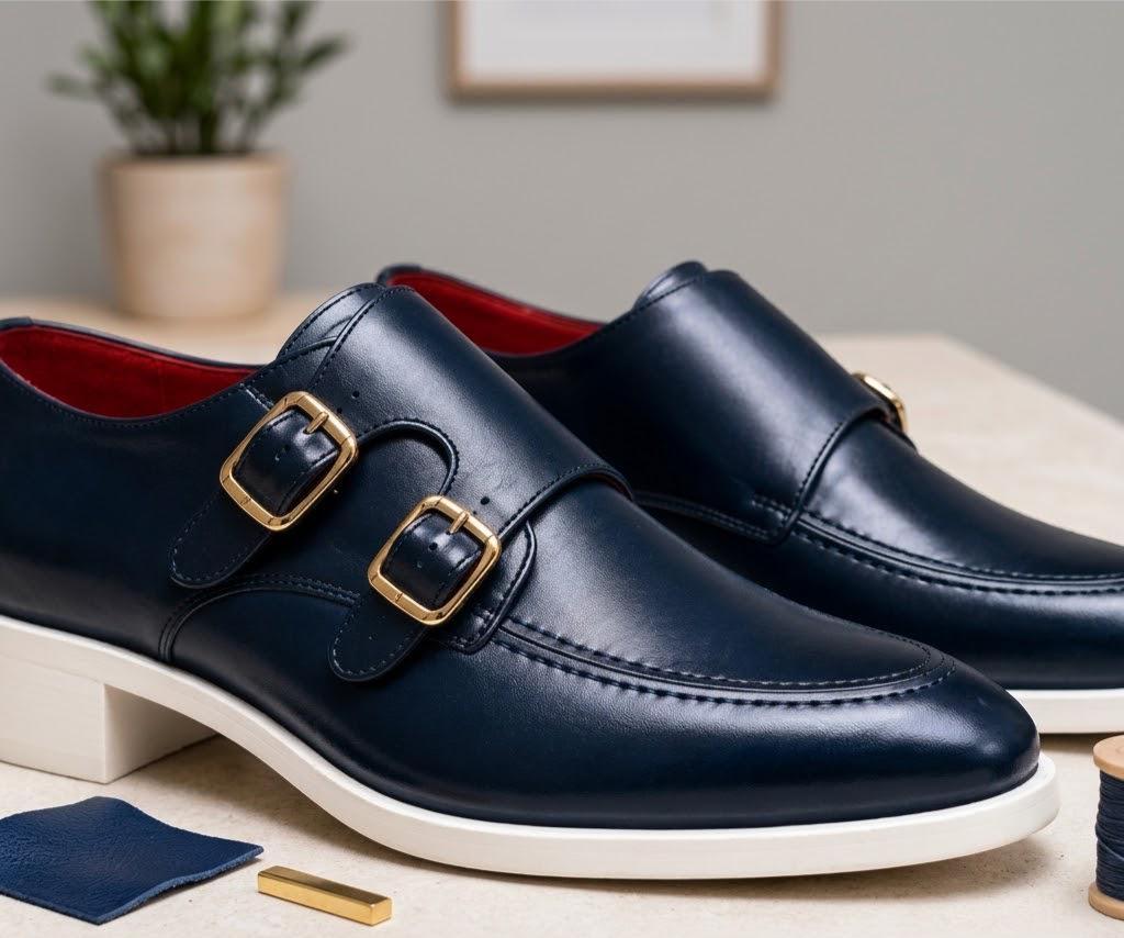 navy blue dress shoes wide Width navy blue ballet flats