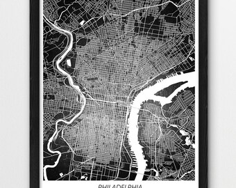 Philadelphia Subway Poster Art Print Pennsylvania Item T1512
