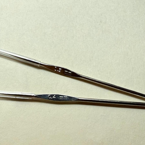 17 TULIP Steel Crochet Hooks for Fine Lace Size 0/1.75mm to Size