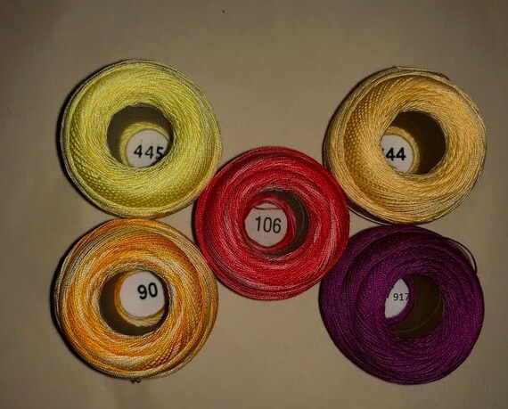 DMC Cordonnet Special Crochet Cotton Sizes 30-100 White and Ecru