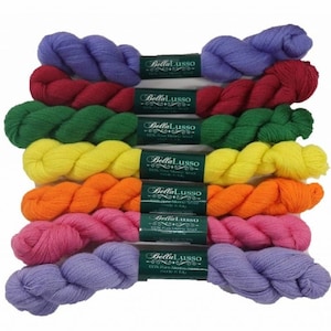 Bella Lusso Hanks - Merino Crewel Weight Wool  - 350 Yard - Special Order