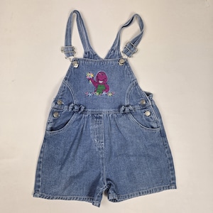 Barney Overalls - Etsy