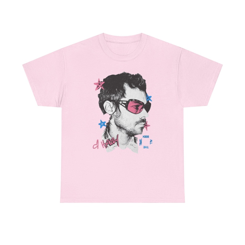 Harry Styles Shirt,Kiss All The Time Graphic Tee,Disco Occasionall Inspired Tee Double Sided Shirt,Concert Fan Gift,Unisex Vintage Style Tee image 6