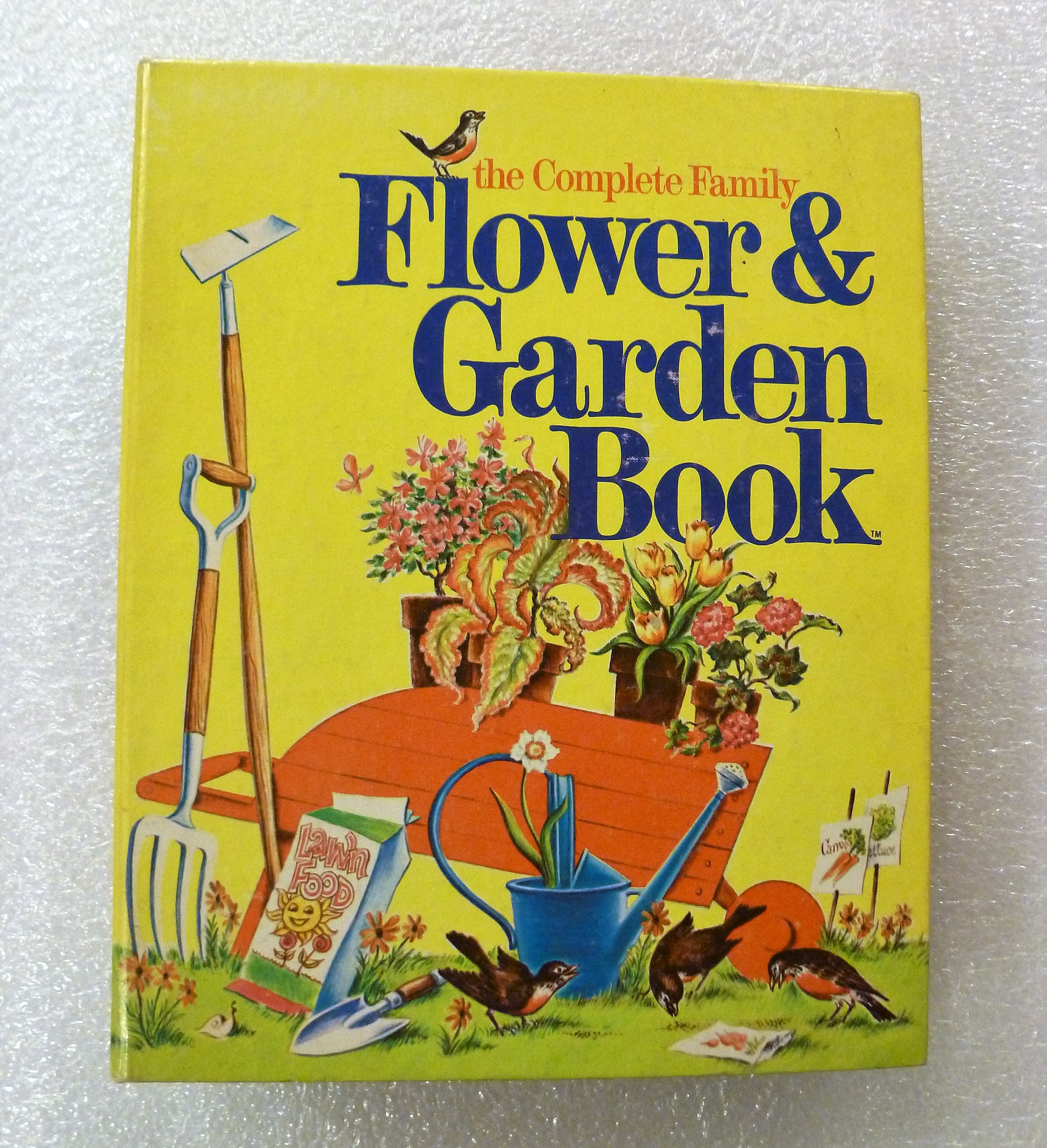 Vintage Flower & Garden Guide Book