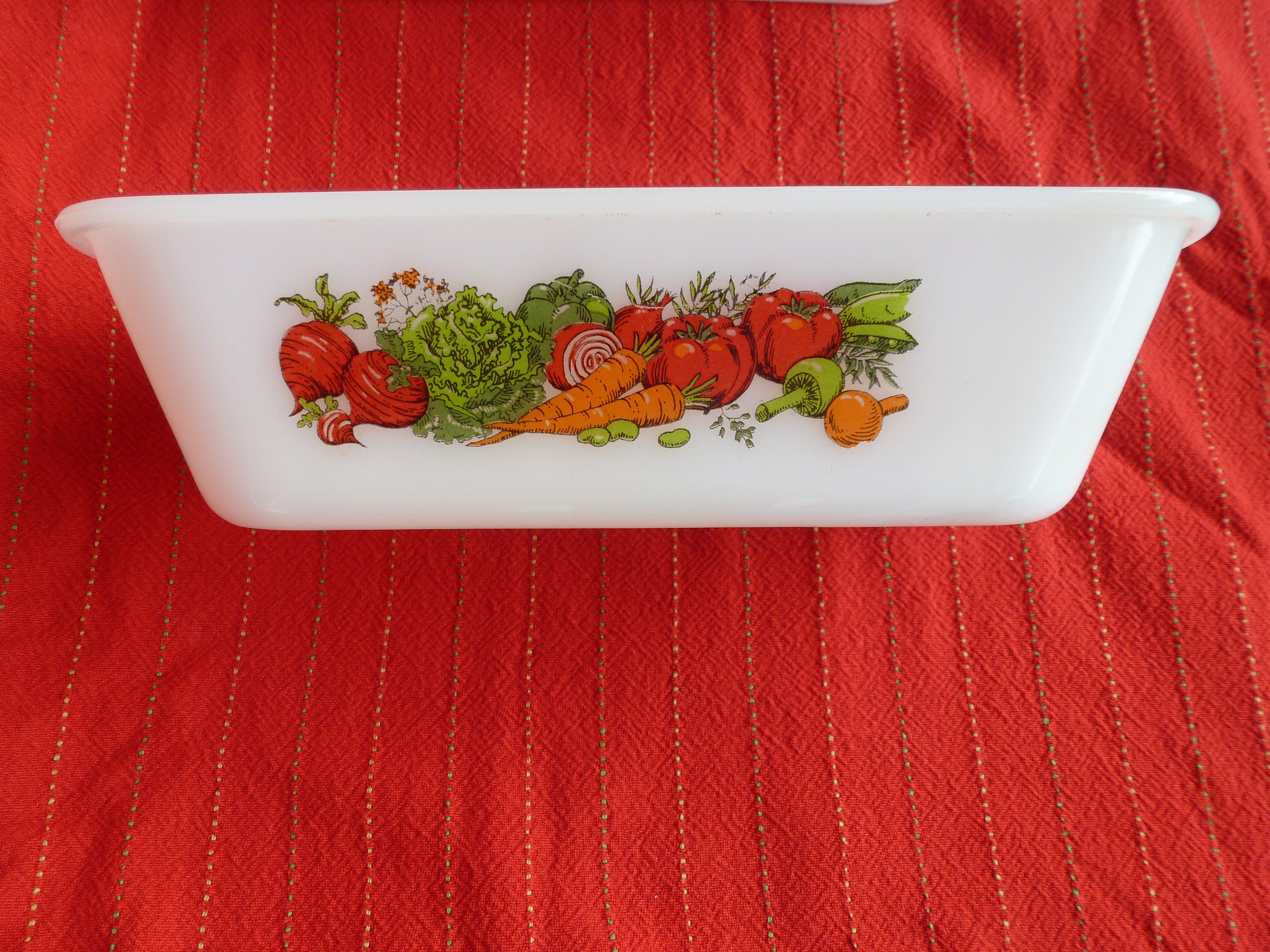 Set of Two Vintage Glasbake Casserole Baking Dishes
