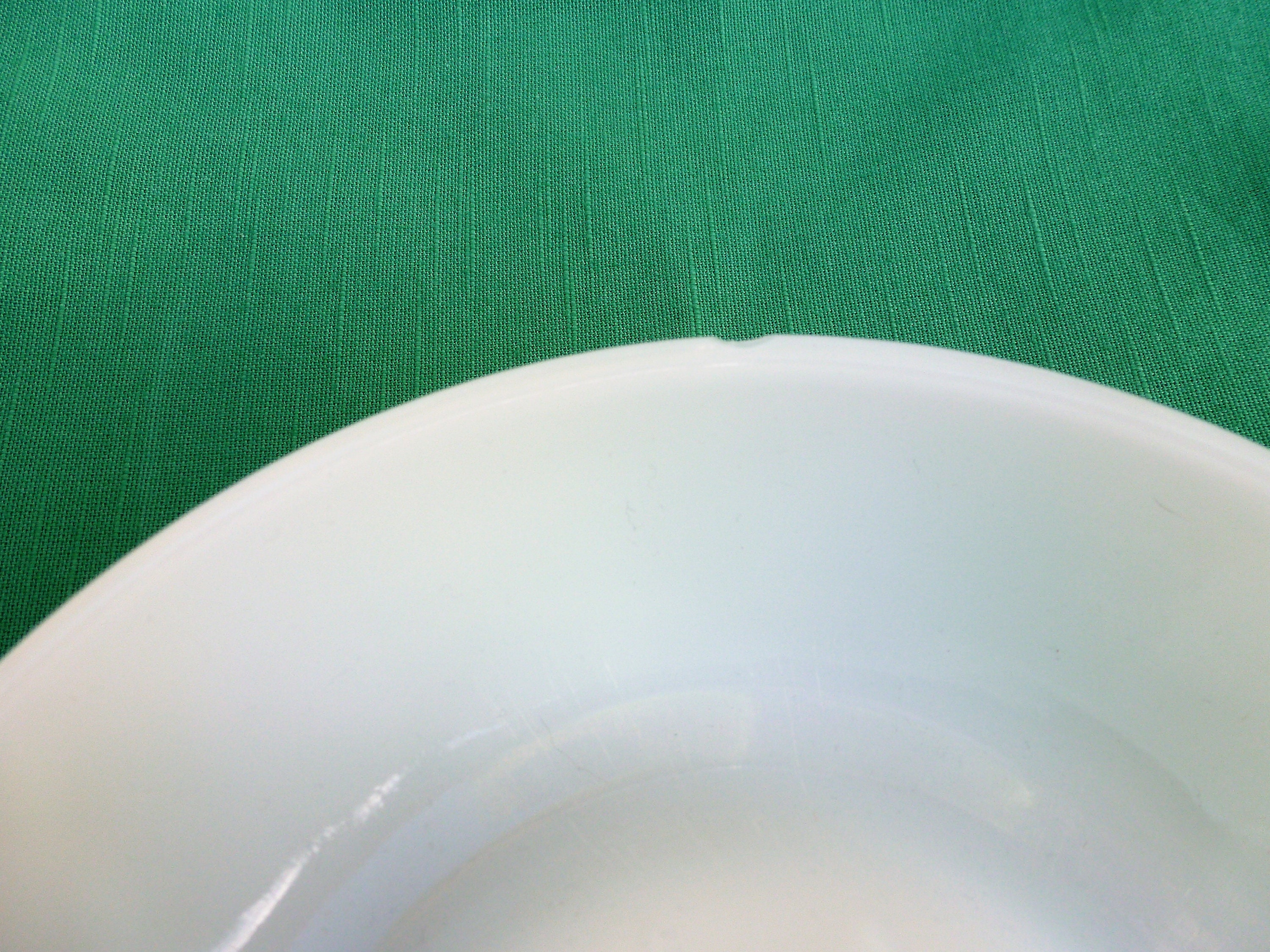 Vintage White Milk Glass Juicer