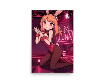 Póster de Luna Stage / Arte mural de anime adorable / TOKYO FREQUENCY