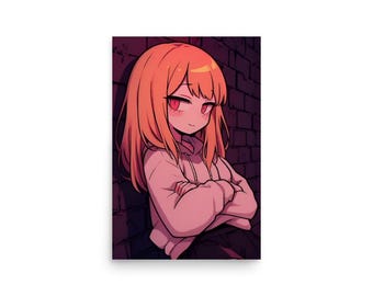 Luna Midnight Poster | Niedliches Anime-Wandbild | TOKYO FREQUENCY