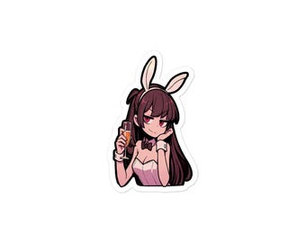 Noir Portrait Sticker | Cute Anime Vinyl Sticker | TOKYO FREQUENCY