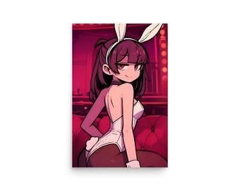 Noir Cabaret Poster | Cute Anime Wall Art | TOKYO FREQUENCY
