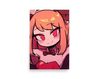 Luna Character Poster | Cute Anime Wall Art | TOKYO FREQUENCY
