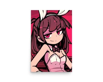 Noir Character Poster | Cute Anime Wall Art | TOKYO FREQUENCY