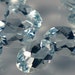 Aquamarine: 0.34ct Blue Green Oval Shape Gemstone, Natural Hand Made Faceted Gem, Loose Precious Beryl Mineral, AAA Gem Design Supply 11000