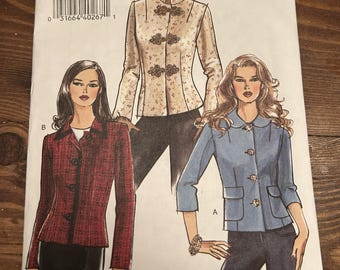 Very Easy Vogue Vintage Jacket pattern (6-8-10-12)