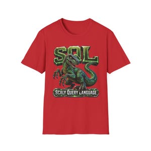 SQL — Scaly Query Language: Funny Developer Shirt | IT Acronym Humor Tee | Database Gift