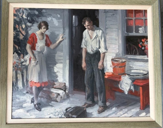 Walter G. Ratterman (American, 1887–1944), Return, 1922