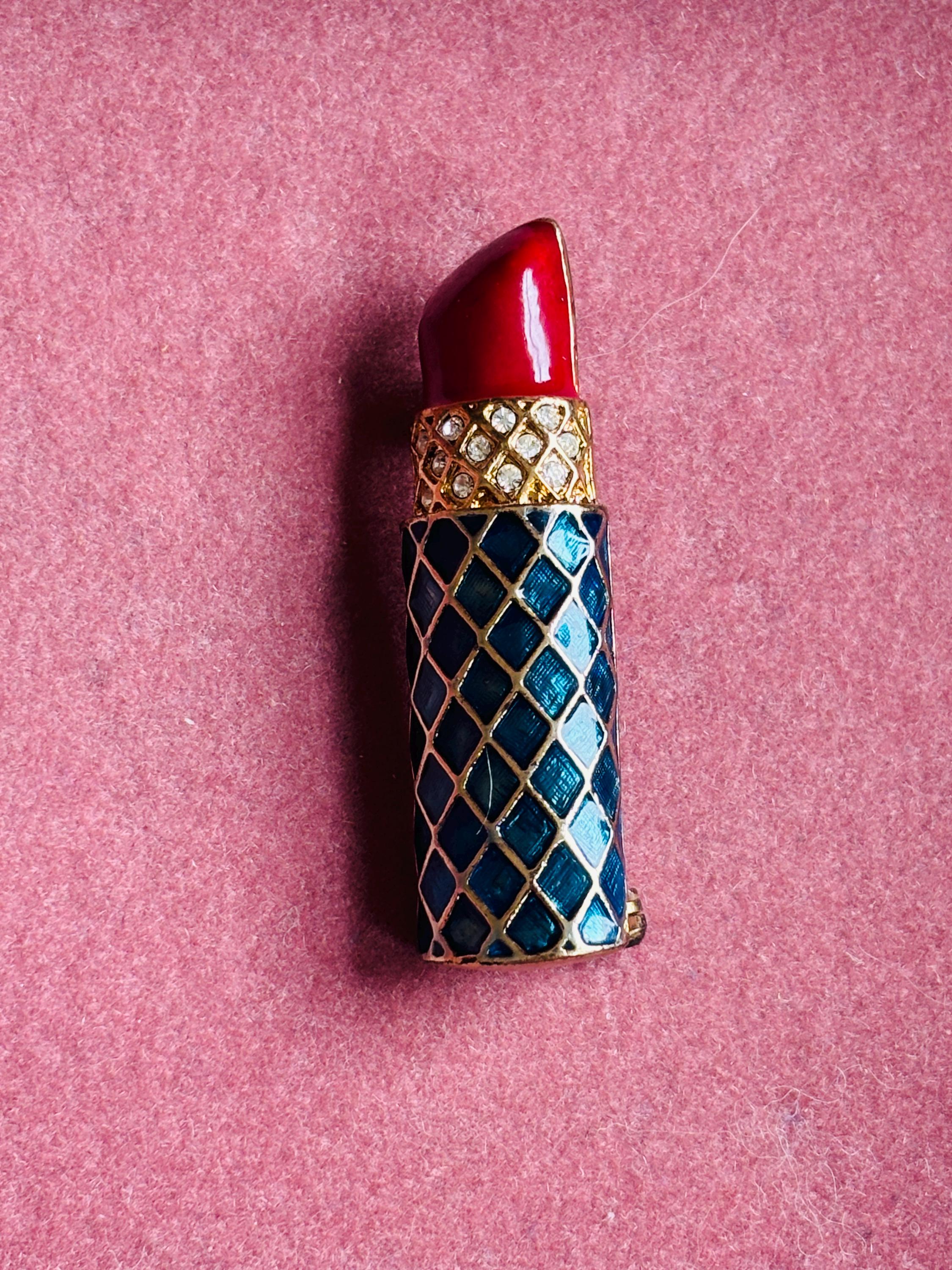 Lipstick Brooch - Etsy display picture 1