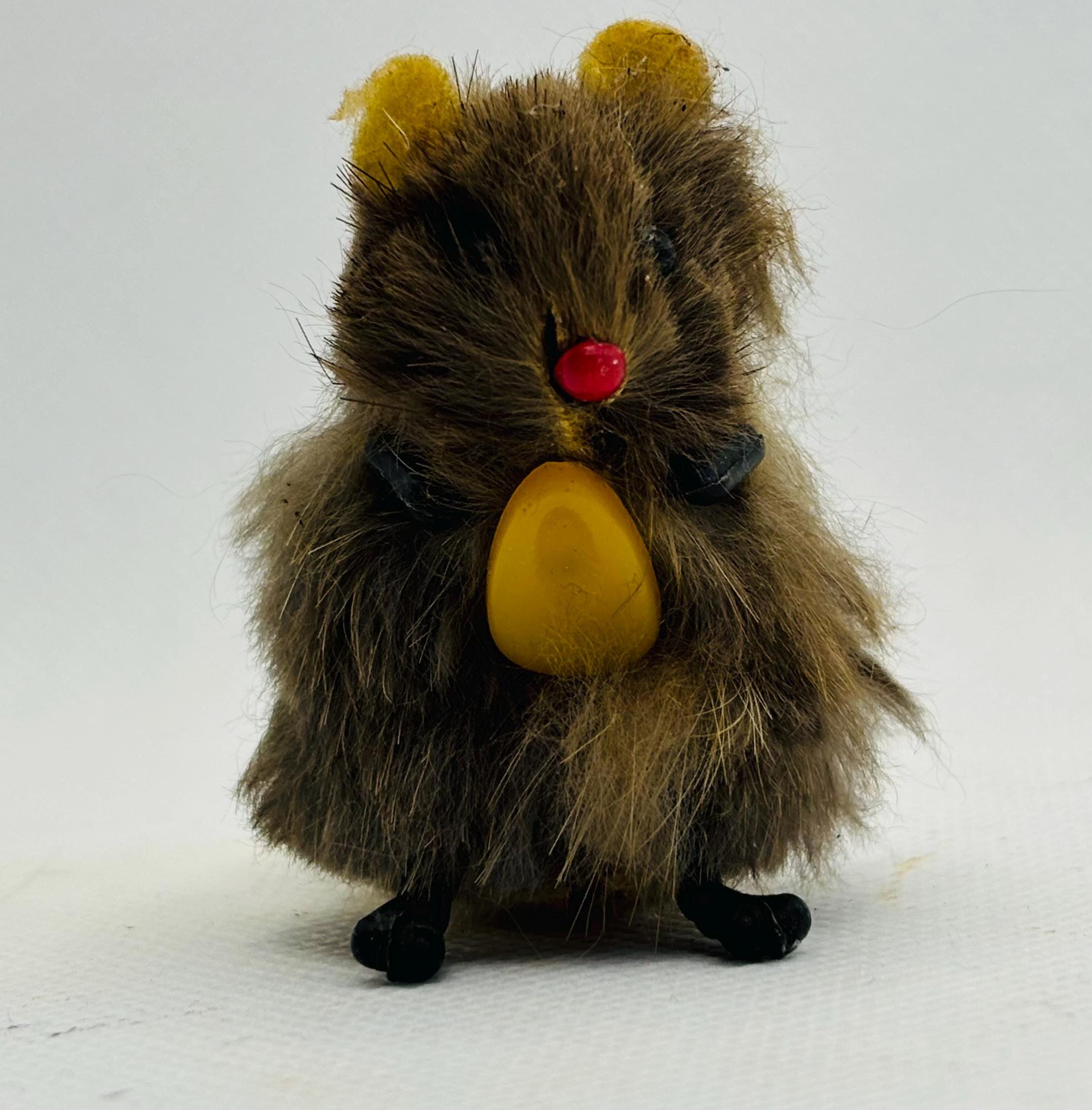 Vintage Original Fur Toys Mouse With Corn West Germany - Etsy