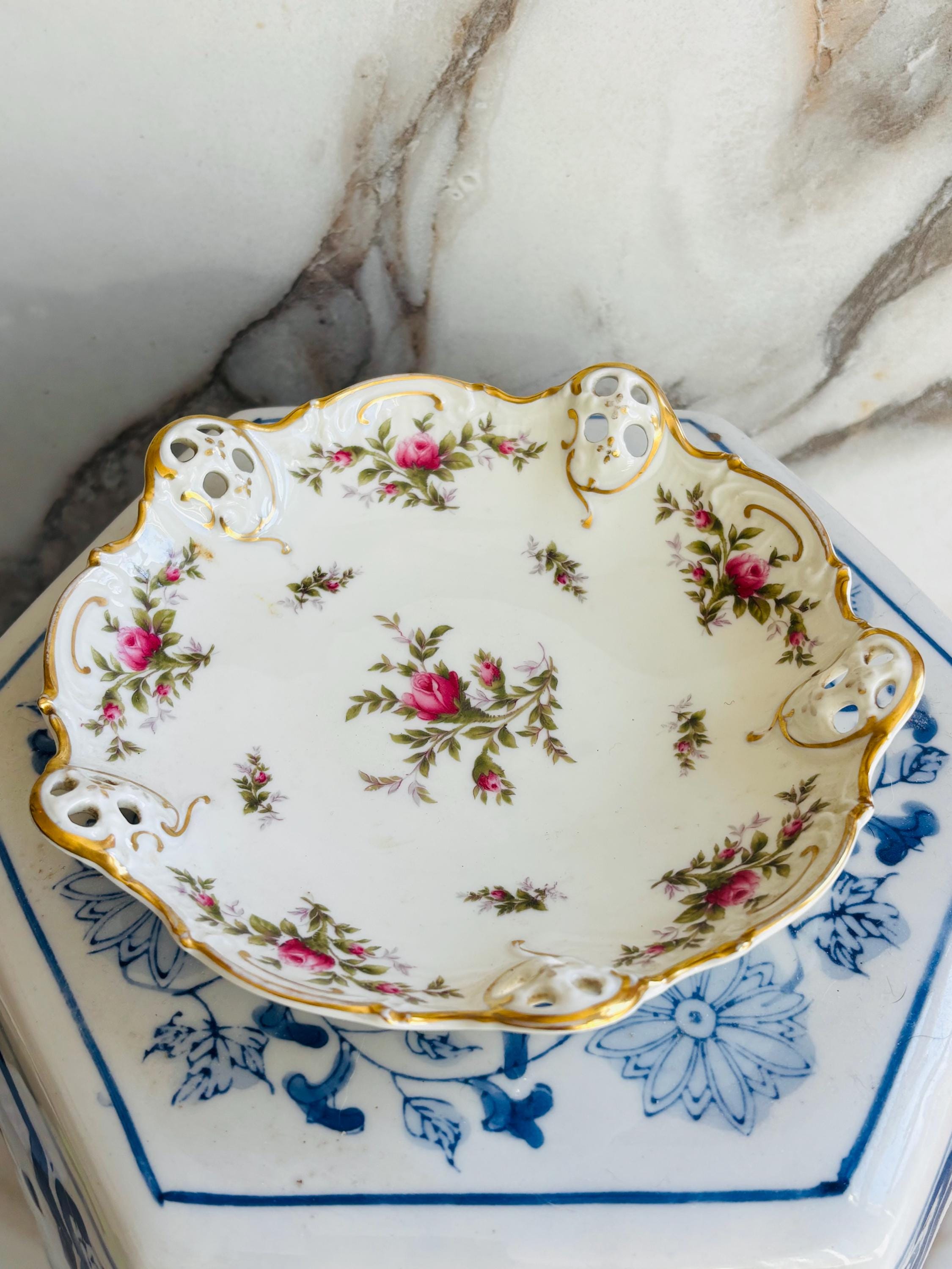 Rosenthal Moss Rose - Etsy Rosenthal Moss Rose - Etsy