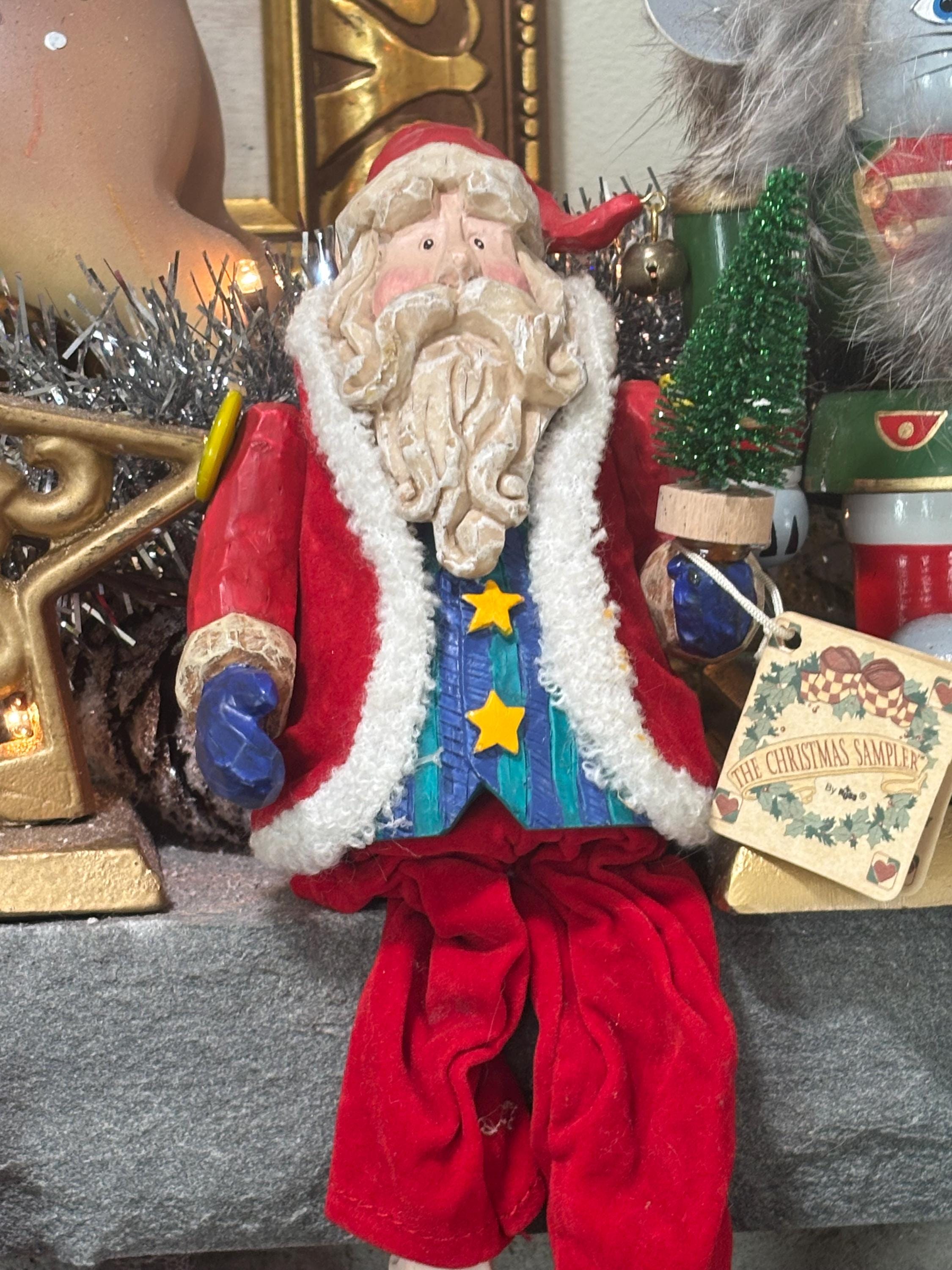 Possible Dreams Clothtique Santa - Etsy