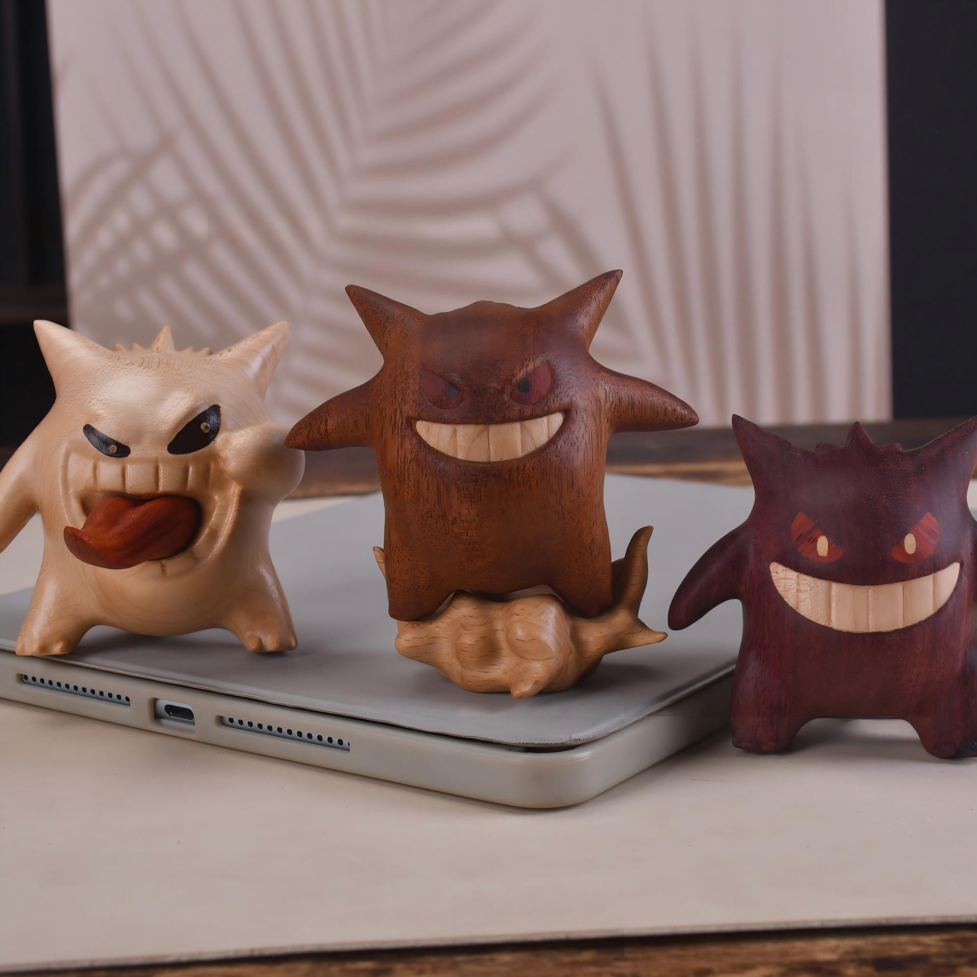 Wooden Gengar - Etsy