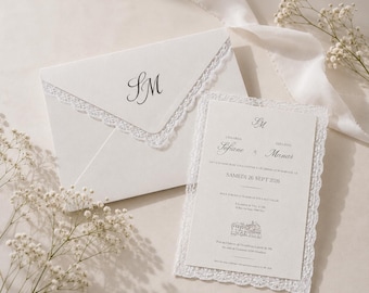 Prova de design de convite digital | Maquete de convite de casamento personalizado | Prévia de convite personalizado