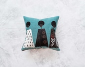Pillow cover made with matte fabric