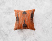 Upholstery matte fabric throw pillow cover
