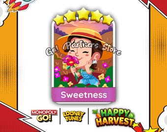 SWEETNESS Sticker Set-18 | Happy Harvest Album | Monopoly_Go 5 Star Stickers