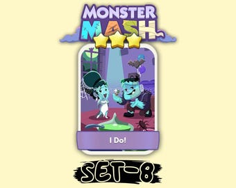 I Do! Set #8 Monopoly_Go 3 Star Stickers