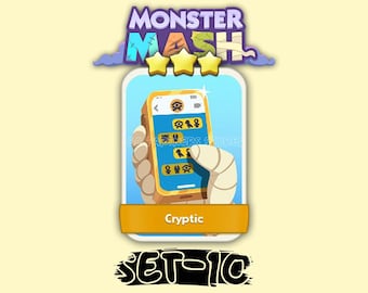 CRYPTIC Set #10 Monopoly_Go 3 Star Stickers