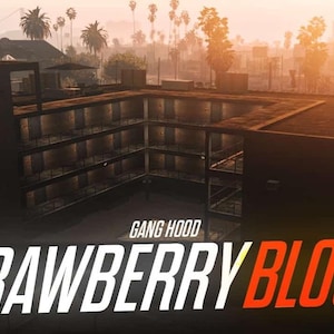 Strawberry District Gang Block | Custom MLO Interior | RP Base
