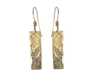 Hand Hammered Texture #6 Earrings