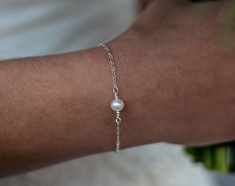 Pearl Bracelet - Pearl Gifts - Fresh Water Pearl Bracelet - Easter