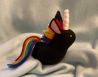 Teeny Unicorn Bean - Custom Made