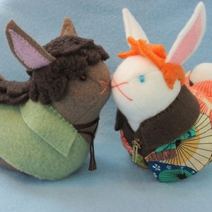 Teeny OTP Any Bunny Pair Custom Made image 2