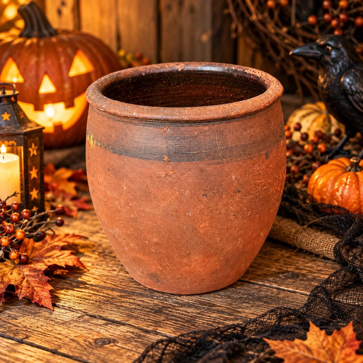 Antique Redware Crocks - Etsy