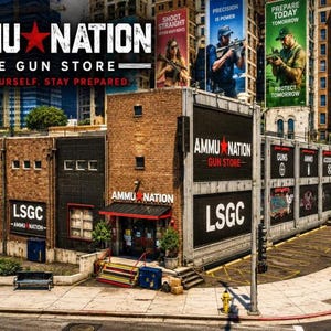 Ammu-Nation MLO [FiveM] | Modern Gun Store | Premium Retail & Security Roleplay