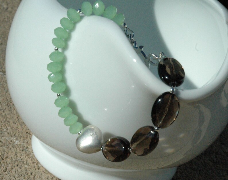 Chocolate Mint Bracelet