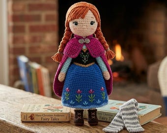 Harvest Princess Crochet Doll Pattern | Beginner Amigurumi Plush Toy (Digital Download)