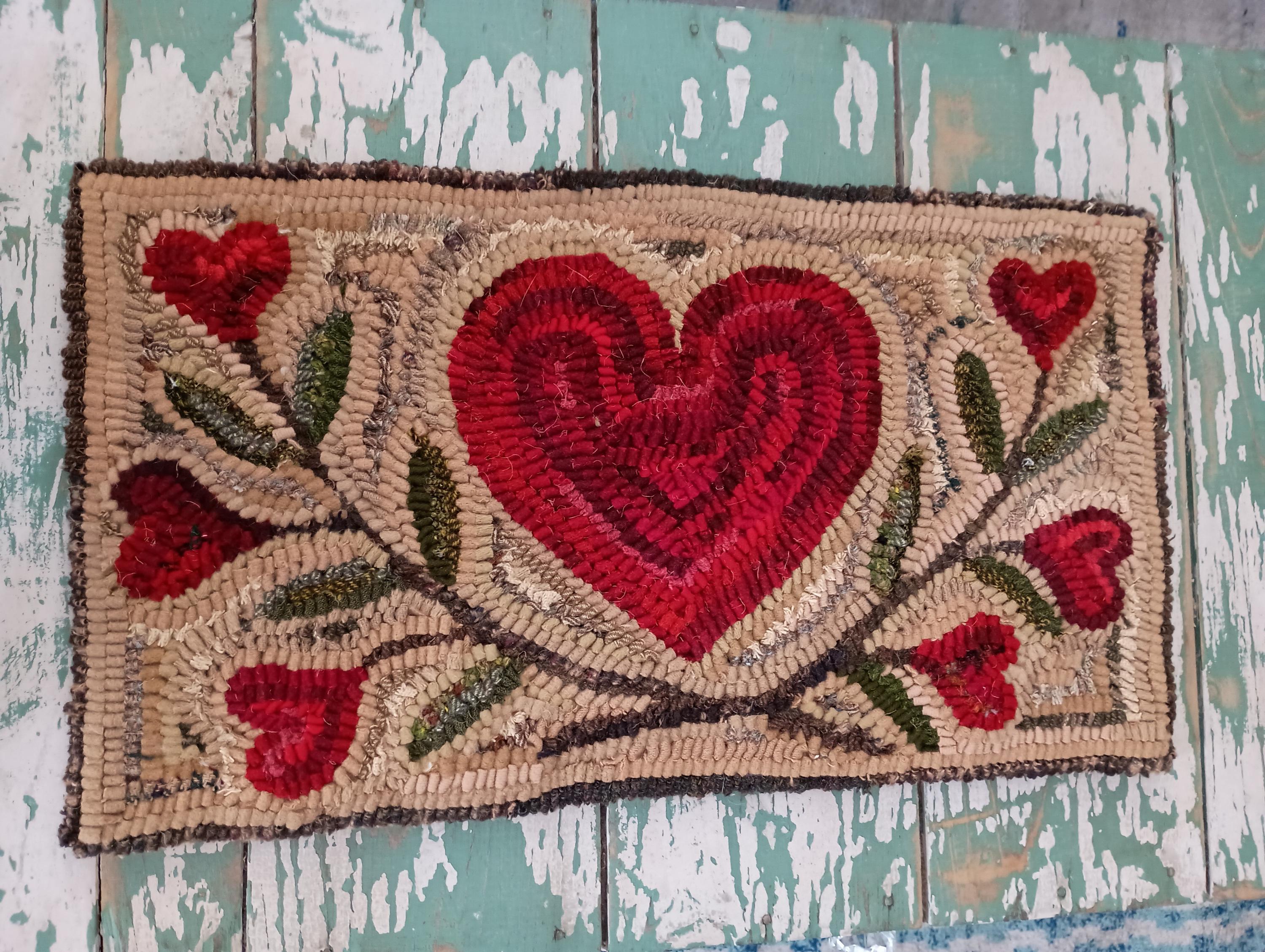 Hand Hooked Wool Rug - Etsy