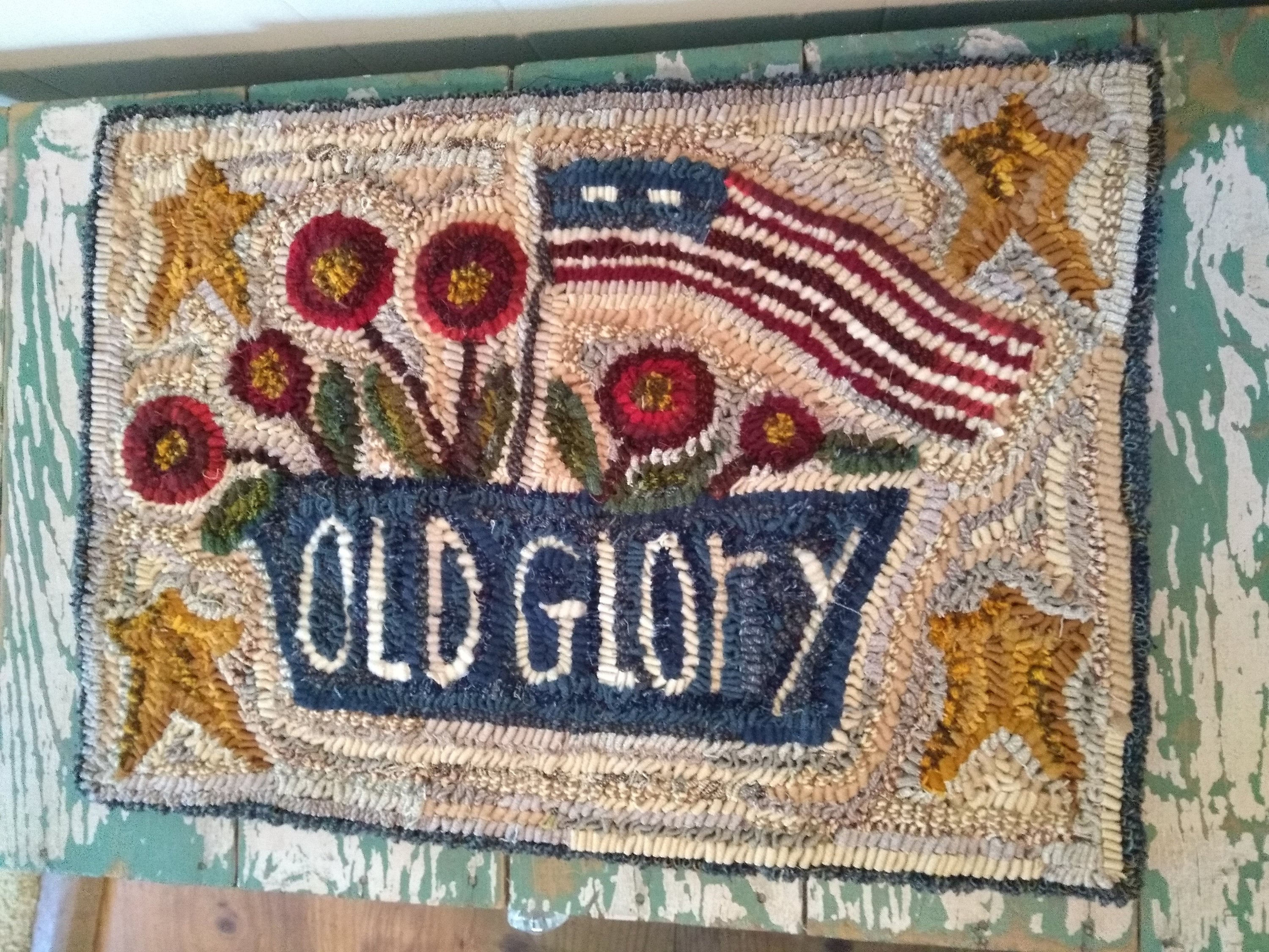 Hand Hooked Wool Rug - Etsy