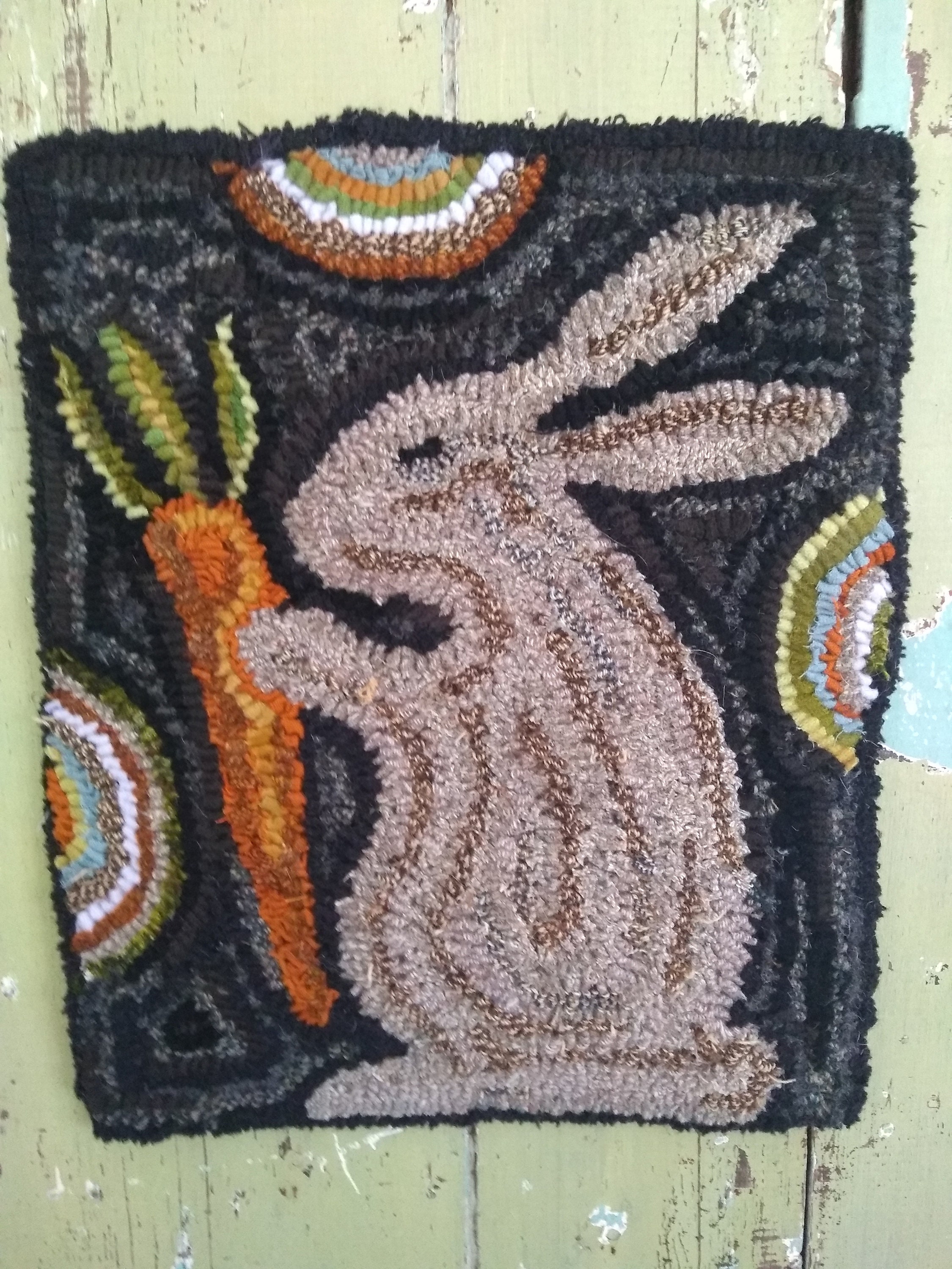 Hand Hooked Wool Rug - Etsy
