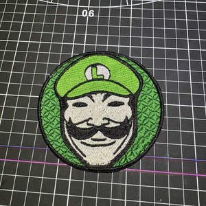 Anonymous Luigi Patch