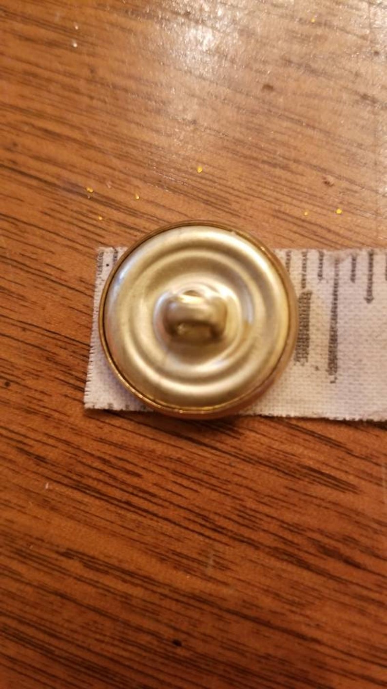 45 Brass Vintage Buttons