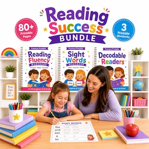 Reading Success Bundle | Fluency, Decodable Readers, Sight Words (PDF)