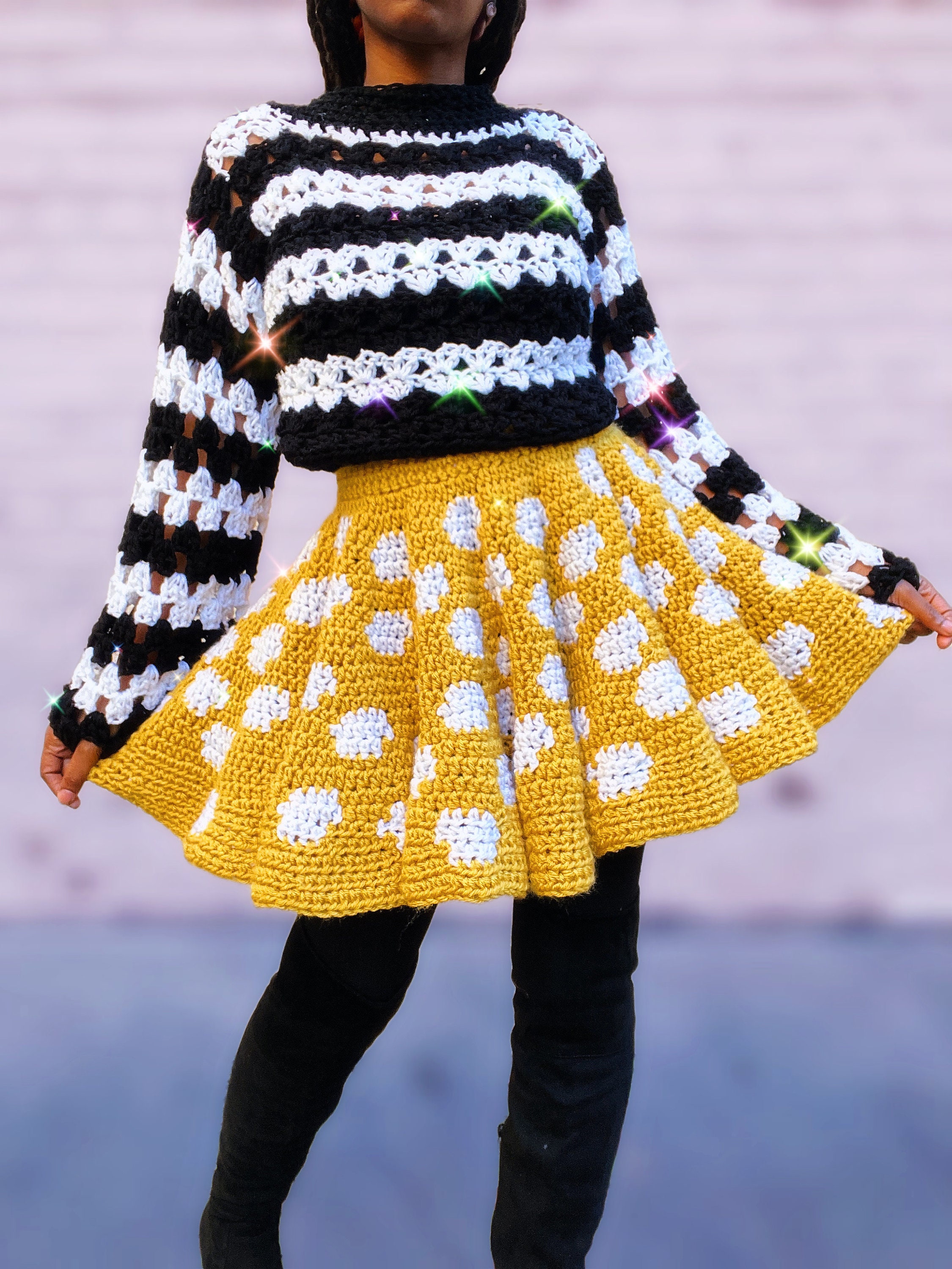 The Cherish Crochet Skirt Pattern. Digital Crochet Pattern. Etsy